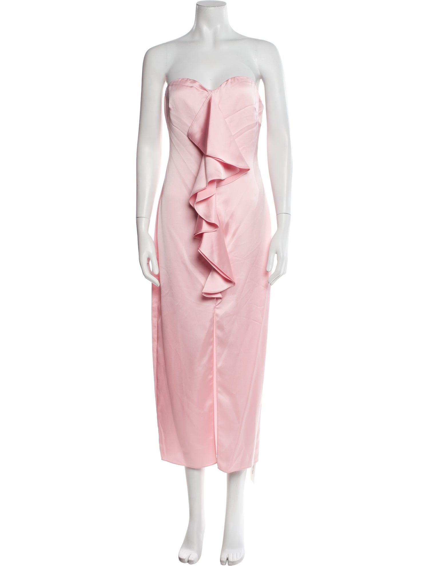 Ramy Brook Strapless Midi Length Dress