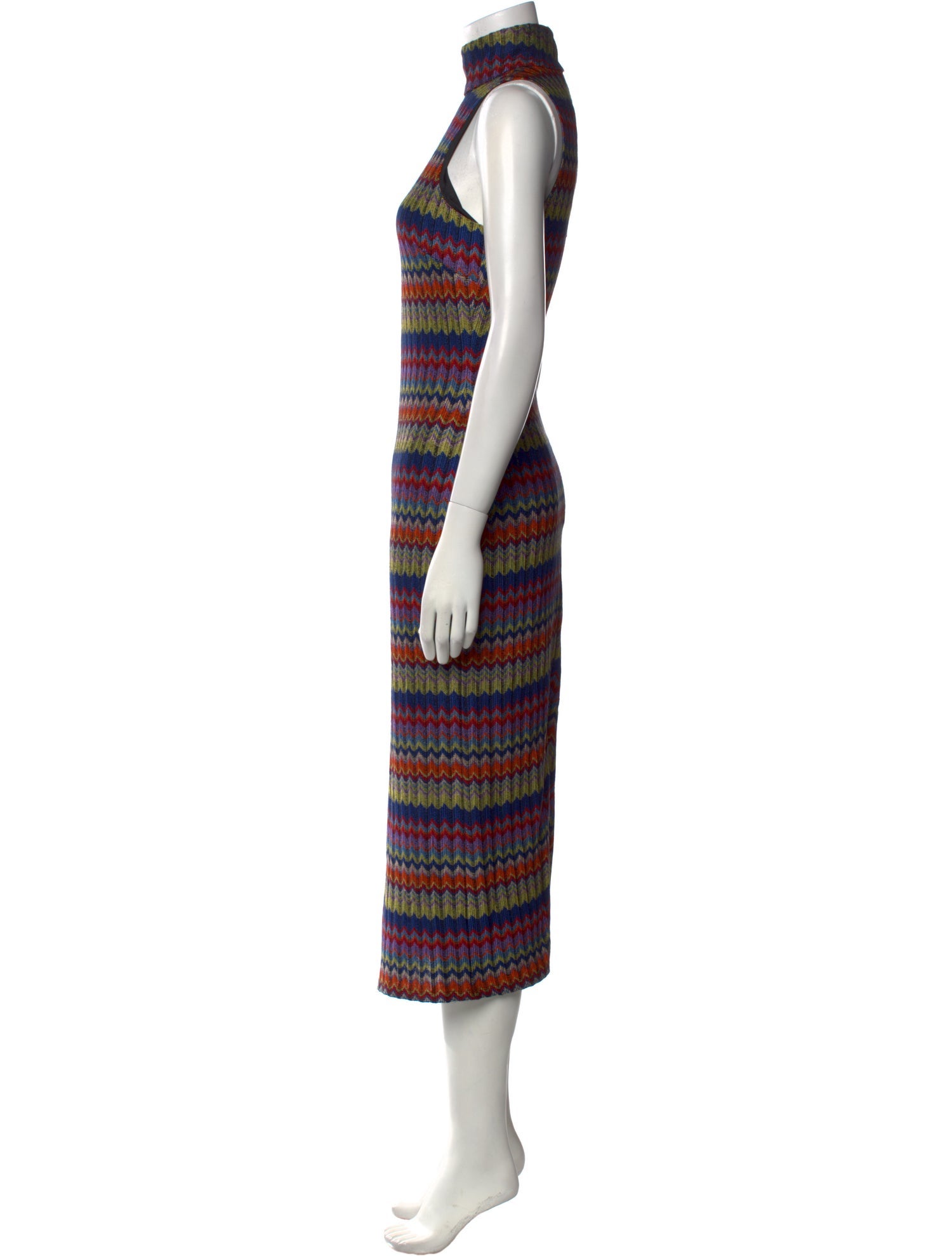 Ramy Brook Striped Long Dress