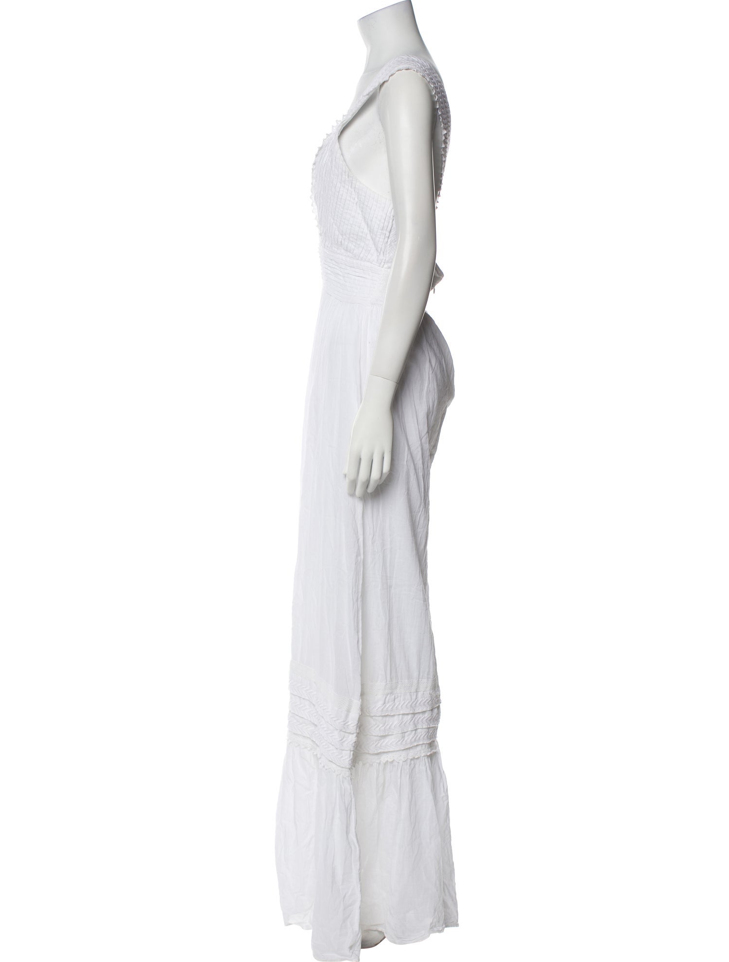 Ramy Brook V-Neck Long Dress