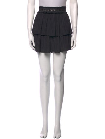 Ramy Brook Ruffle Embellishment Mini Skirt