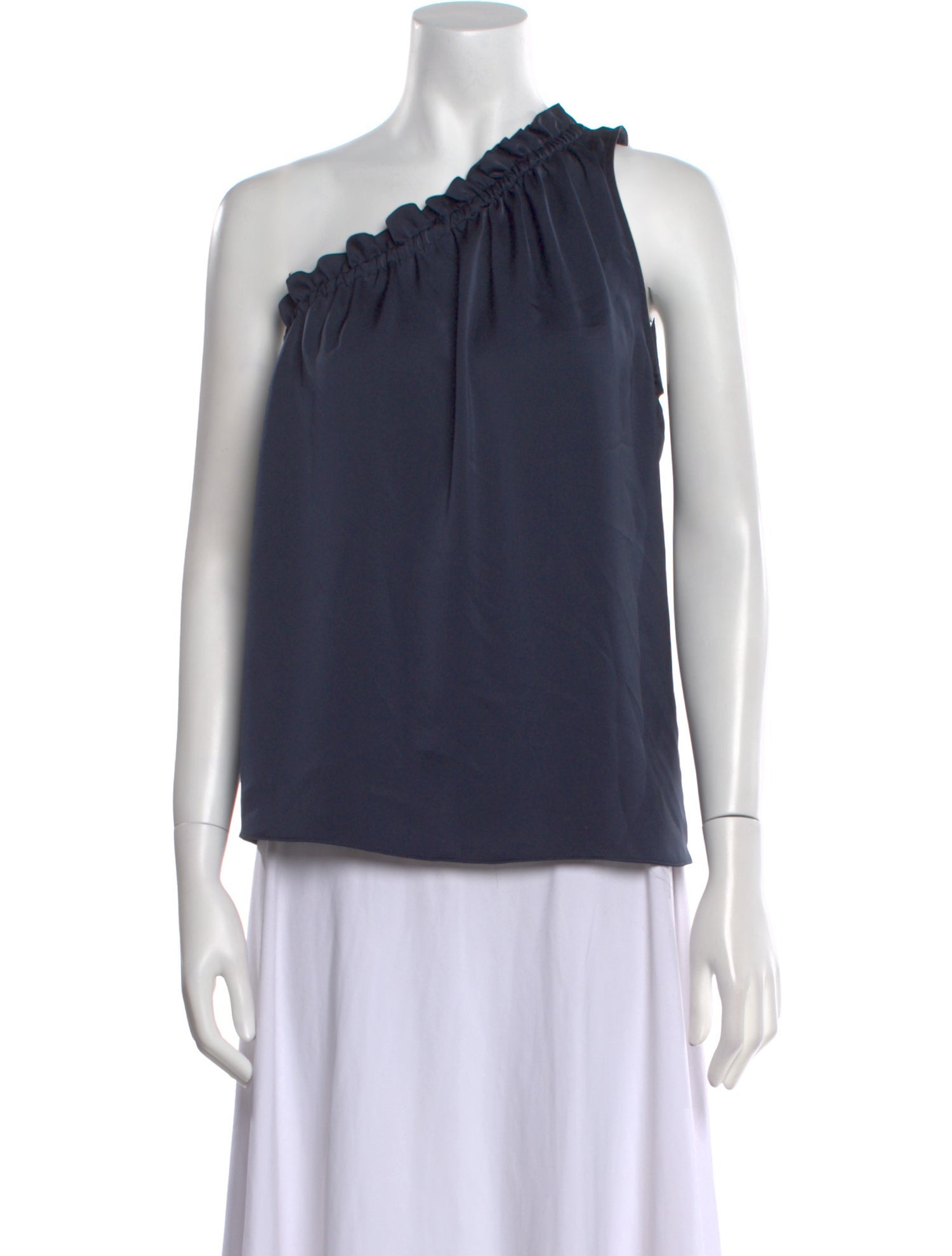 Ramy Brook One-Shoulder Sleeveless Top