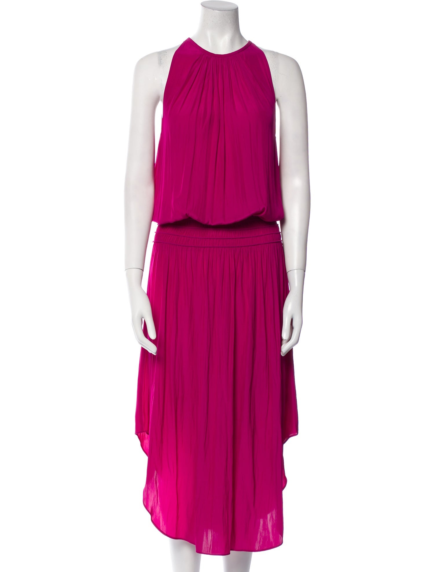 Ramy Brook Crew Neck Long Dress