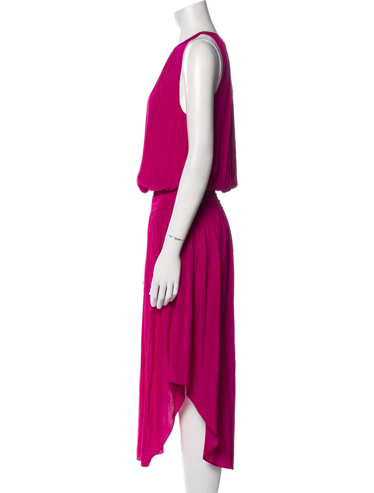 Ramy Brook Crew Neck Long Dress
