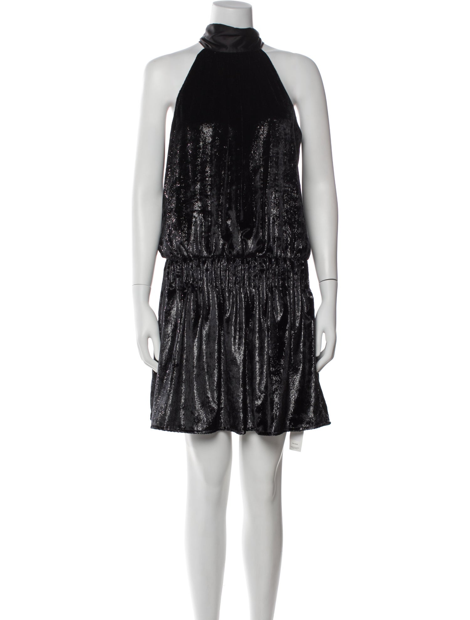 Ramy Brook Mock Neck Knee-Length Dress