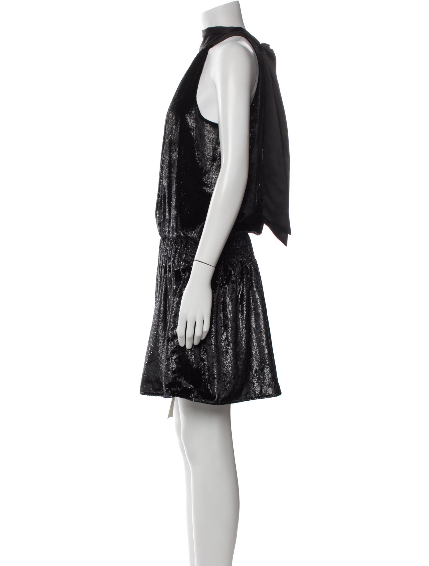 Ramy Brook Mock Neck Knee-Length Dress