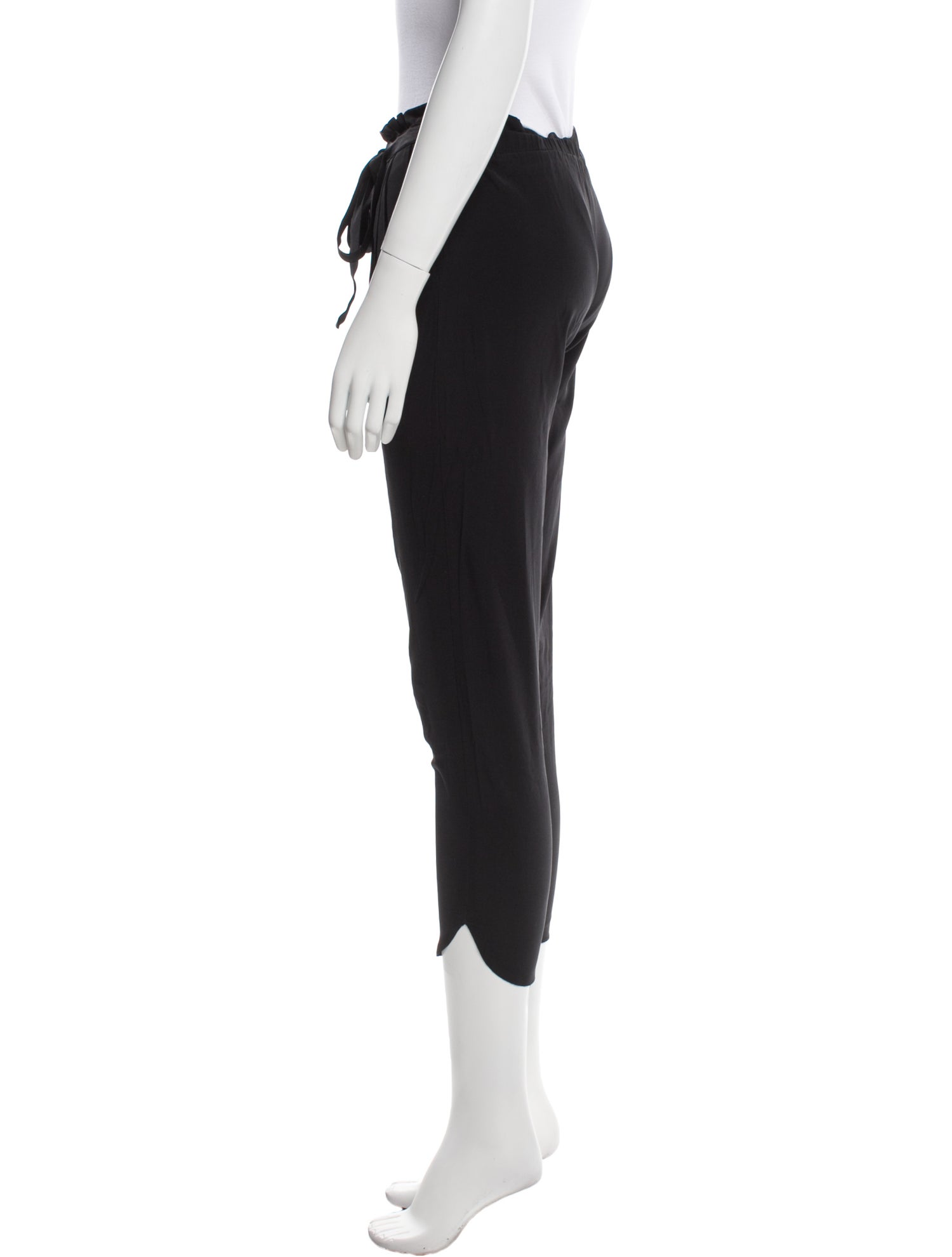 Ramy Brook Silk Skinny Leg Pants