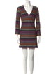 Ramy Brook Striped Mini Dress