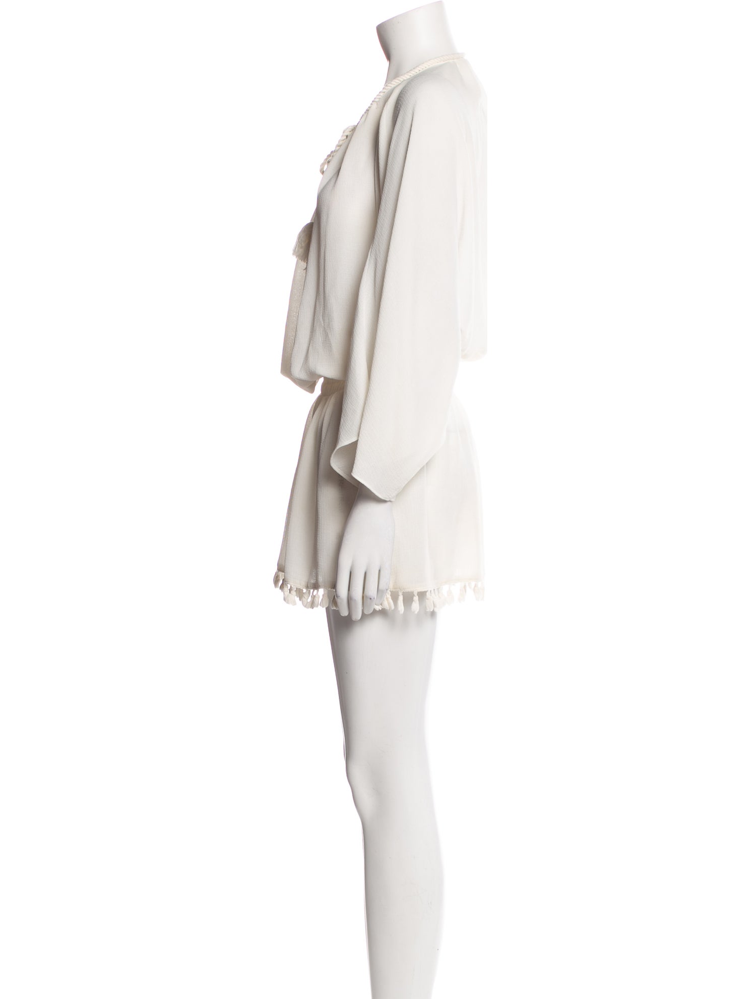 Ramy Brook Tie Neck Mini Dress