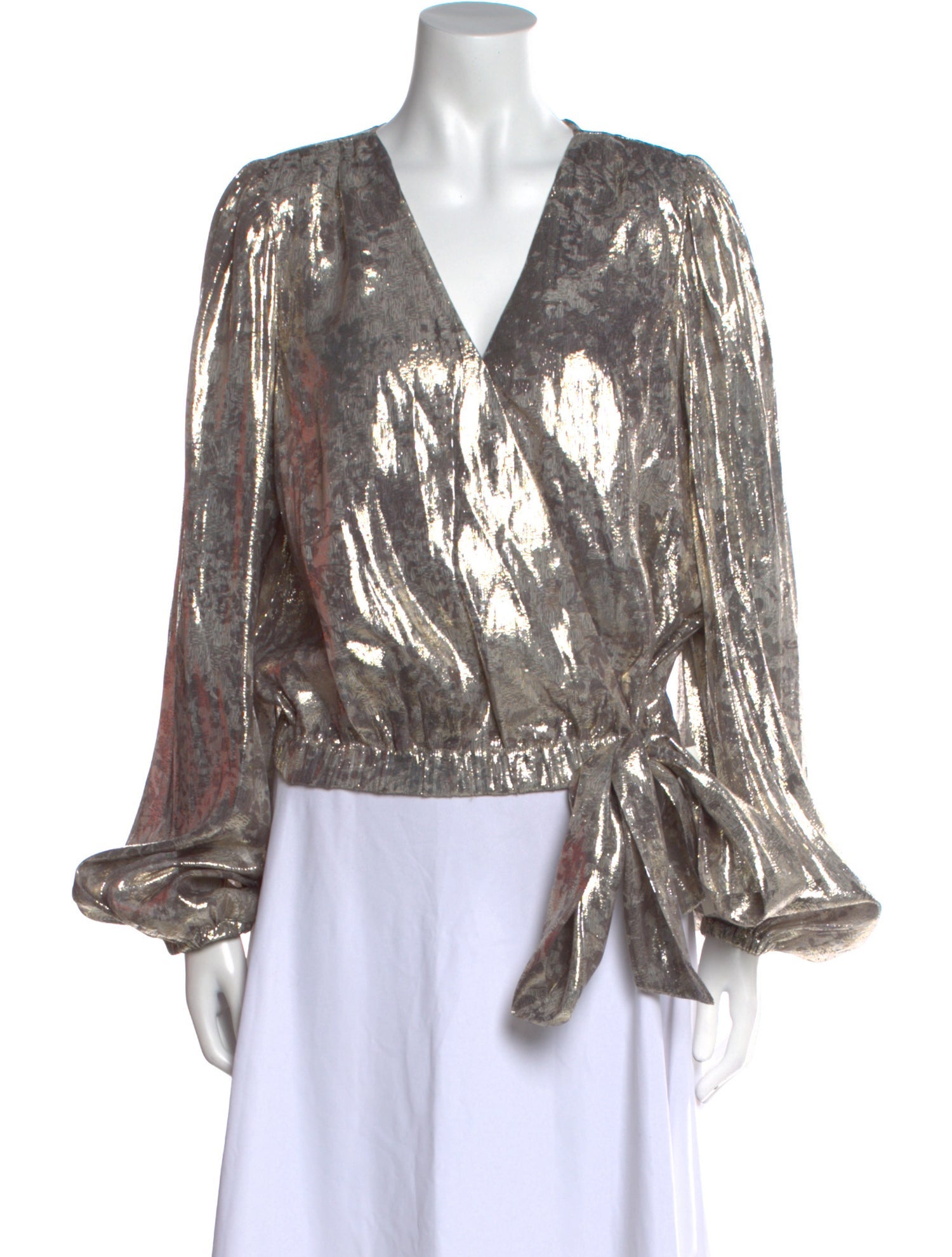 Ramy Brook Silk Printed Blouse