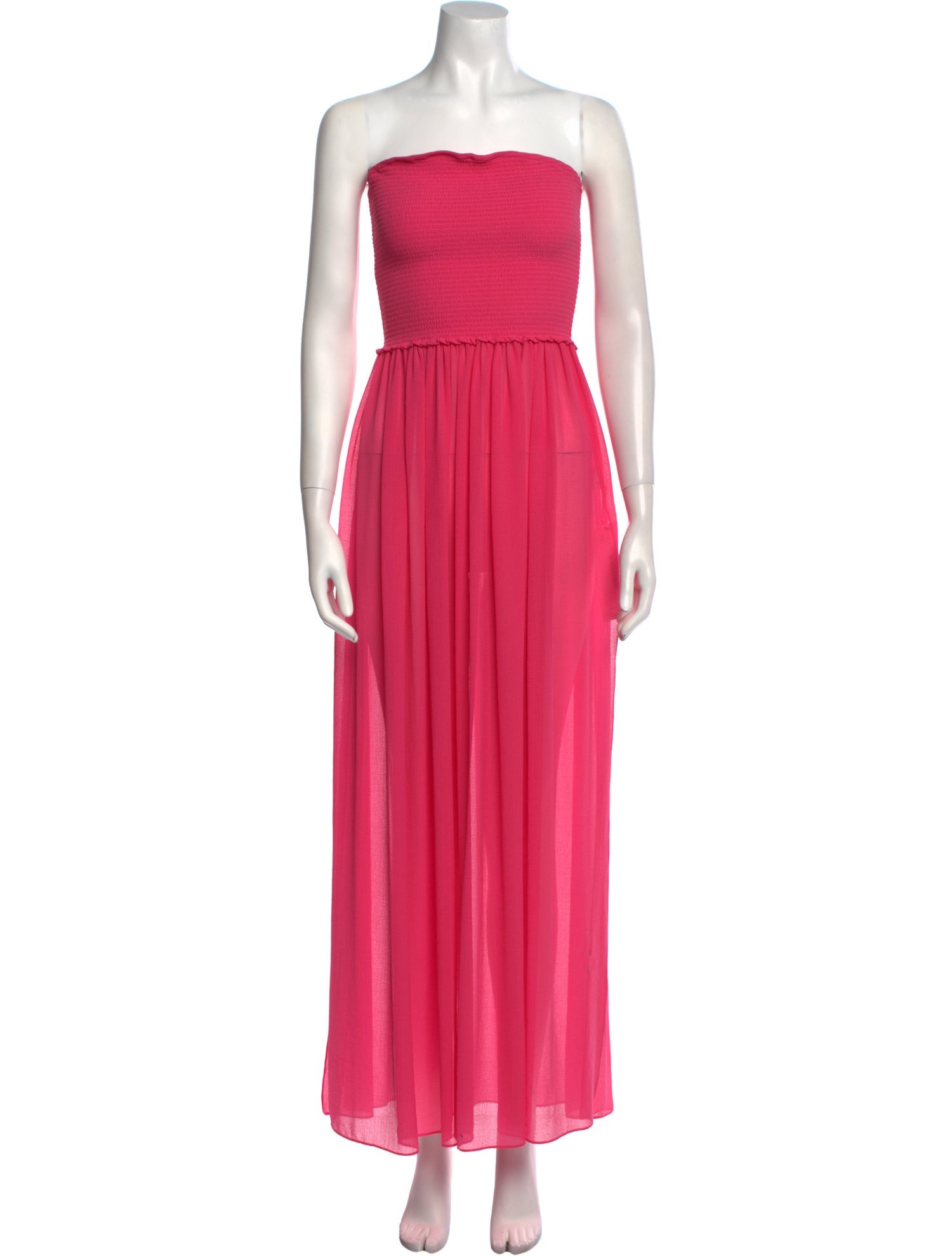 Ramy Brook Strapless Midi Length Dress