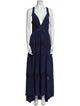 Ramy Brook V-Neck Long Dress