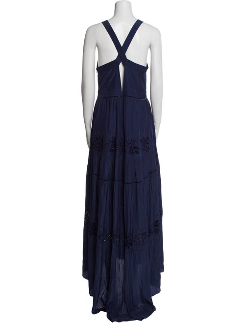 Ramy Brook V-Neck Long Dress