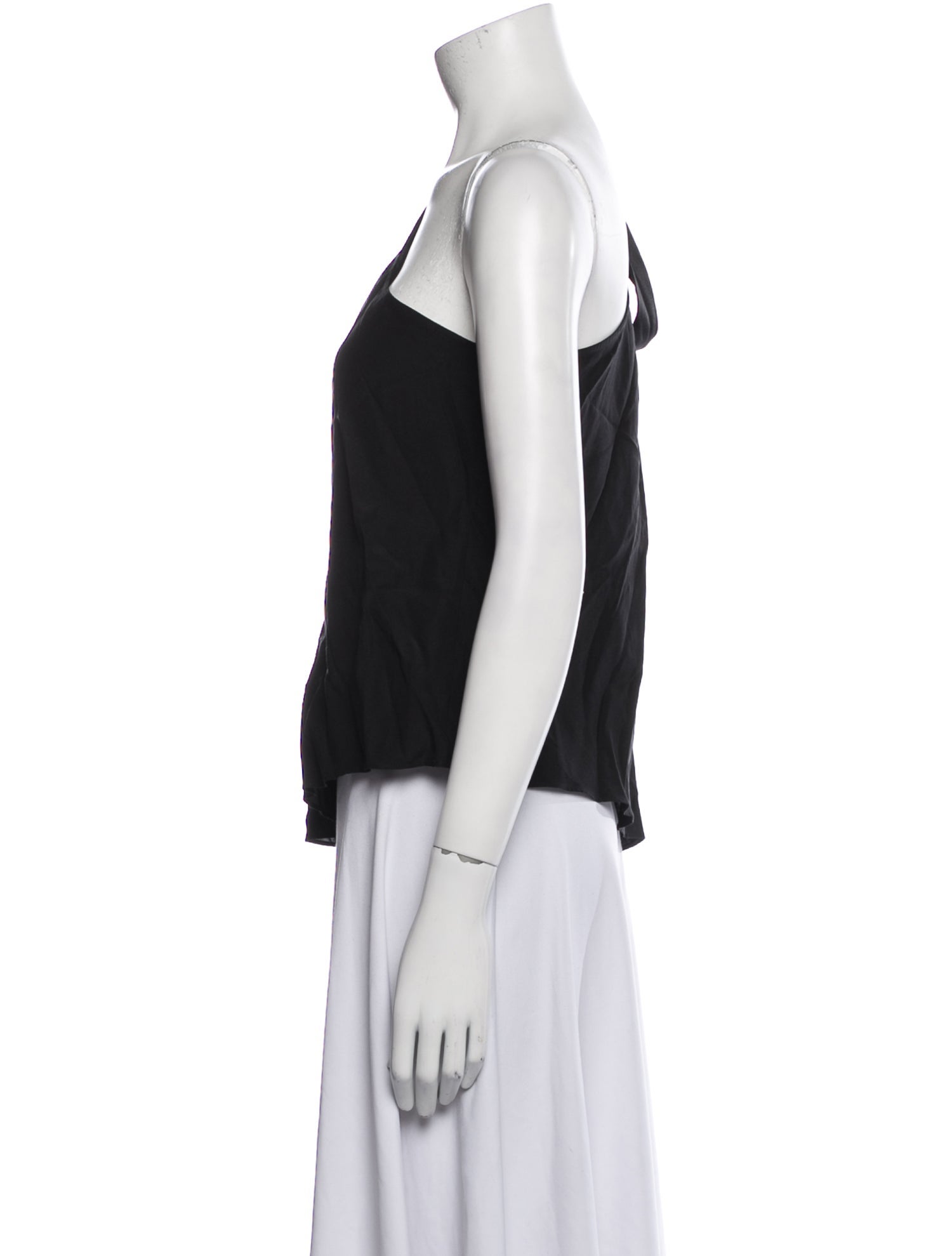 Ramy Brook Silk One-Shoulder Top