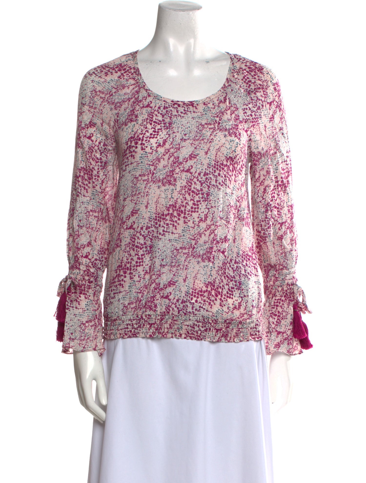 Ramy Brook Silk Printed Blouse