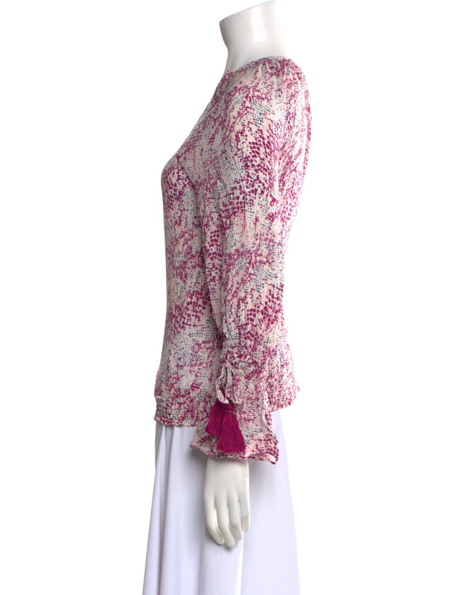 Ramy Brook Silk Printed Blouse