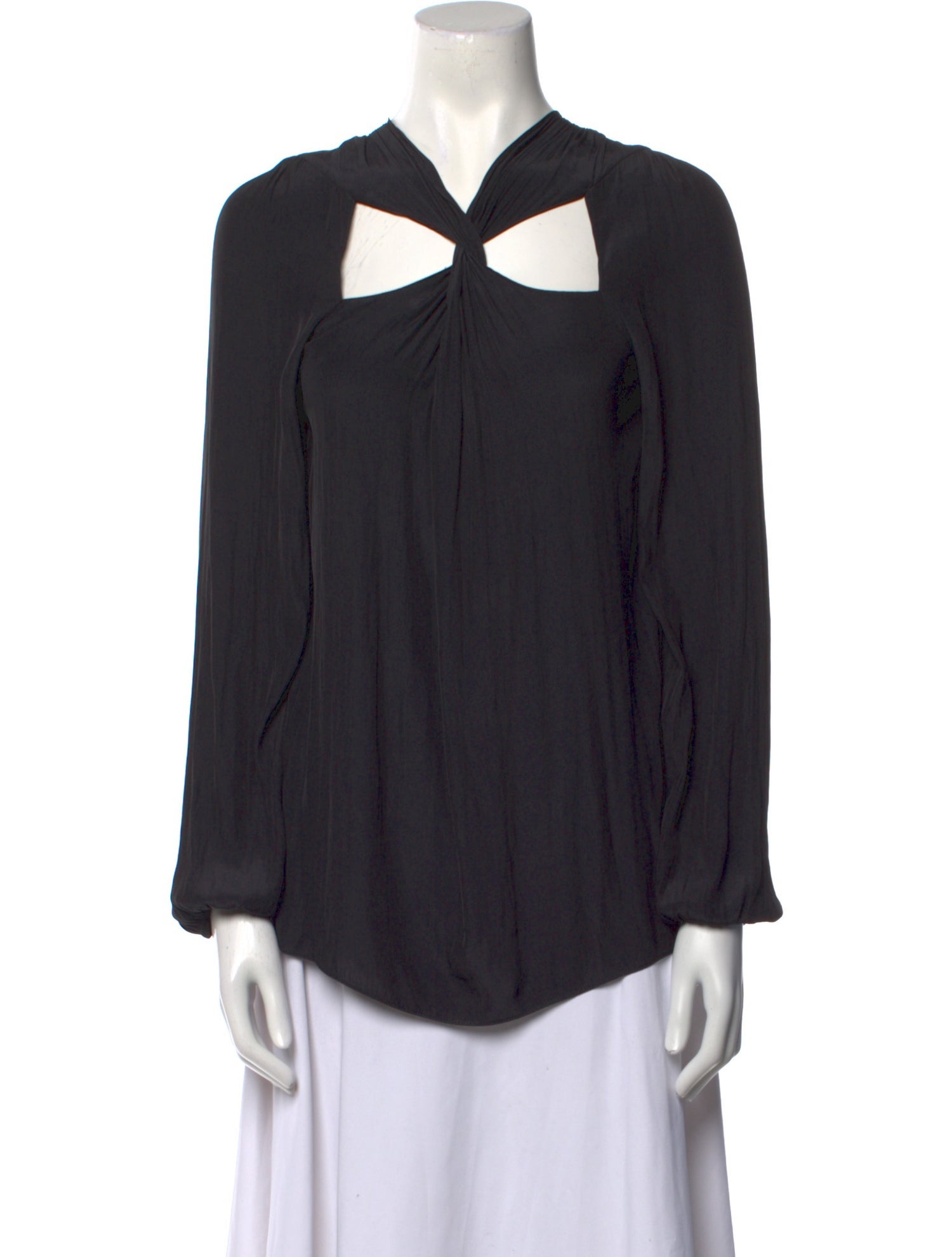 Ramy Brook V-Neck Long Sleeve Blouse