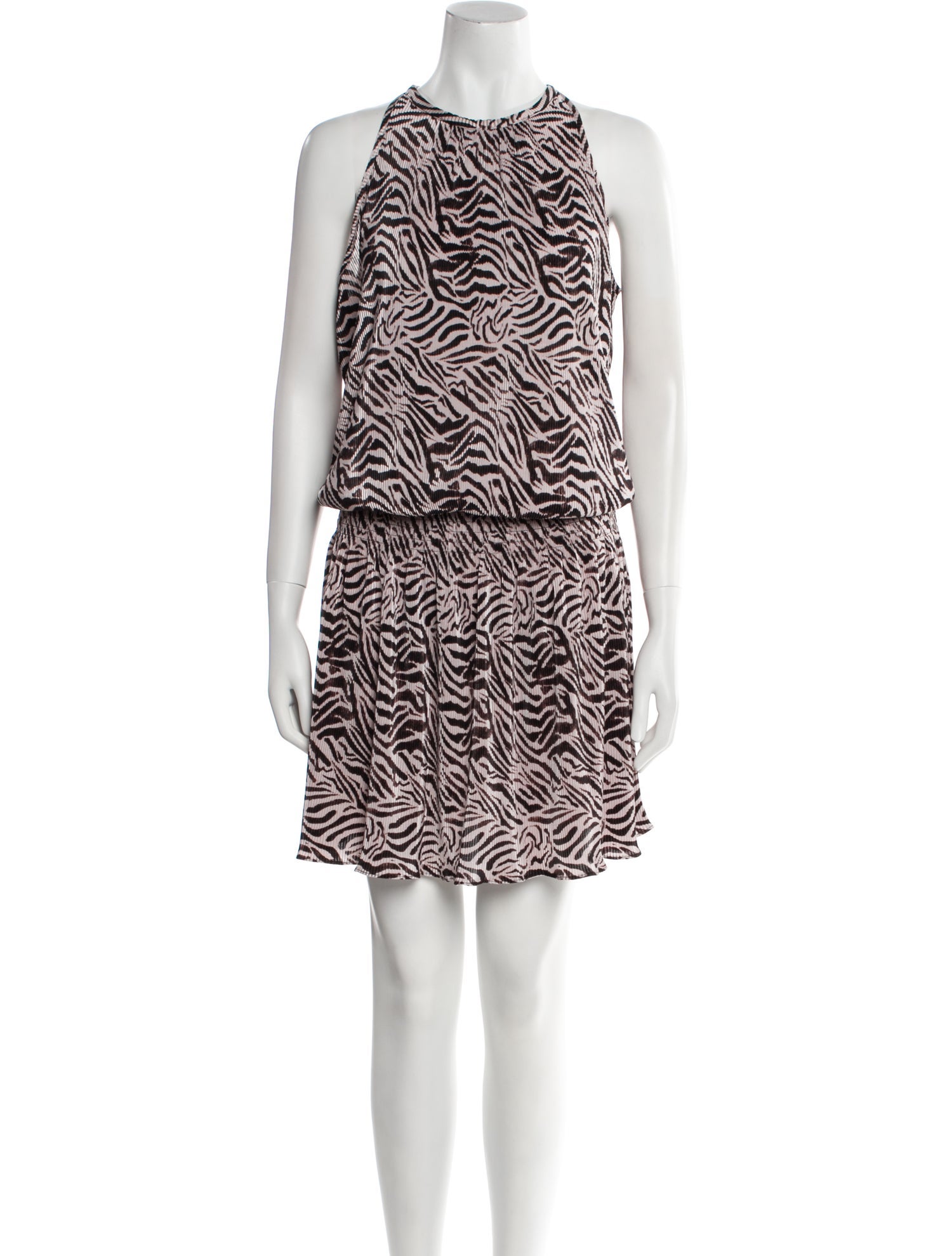 Ramy Brook Crew Neck Mini Dress