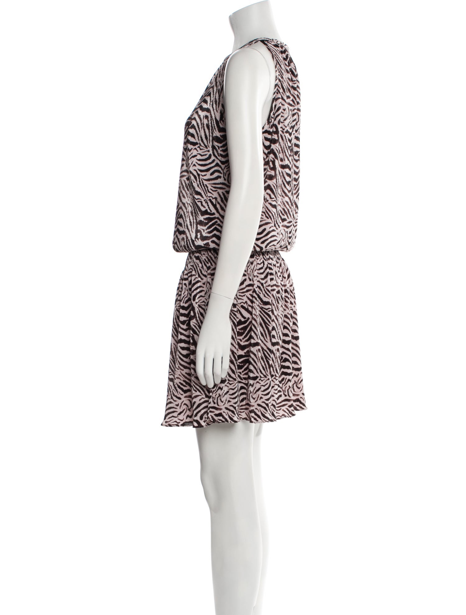 Ramy Brook Crew Neck Mini Dress