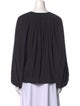 Ramy Brook Tie Neck Long Sleeve Blouse