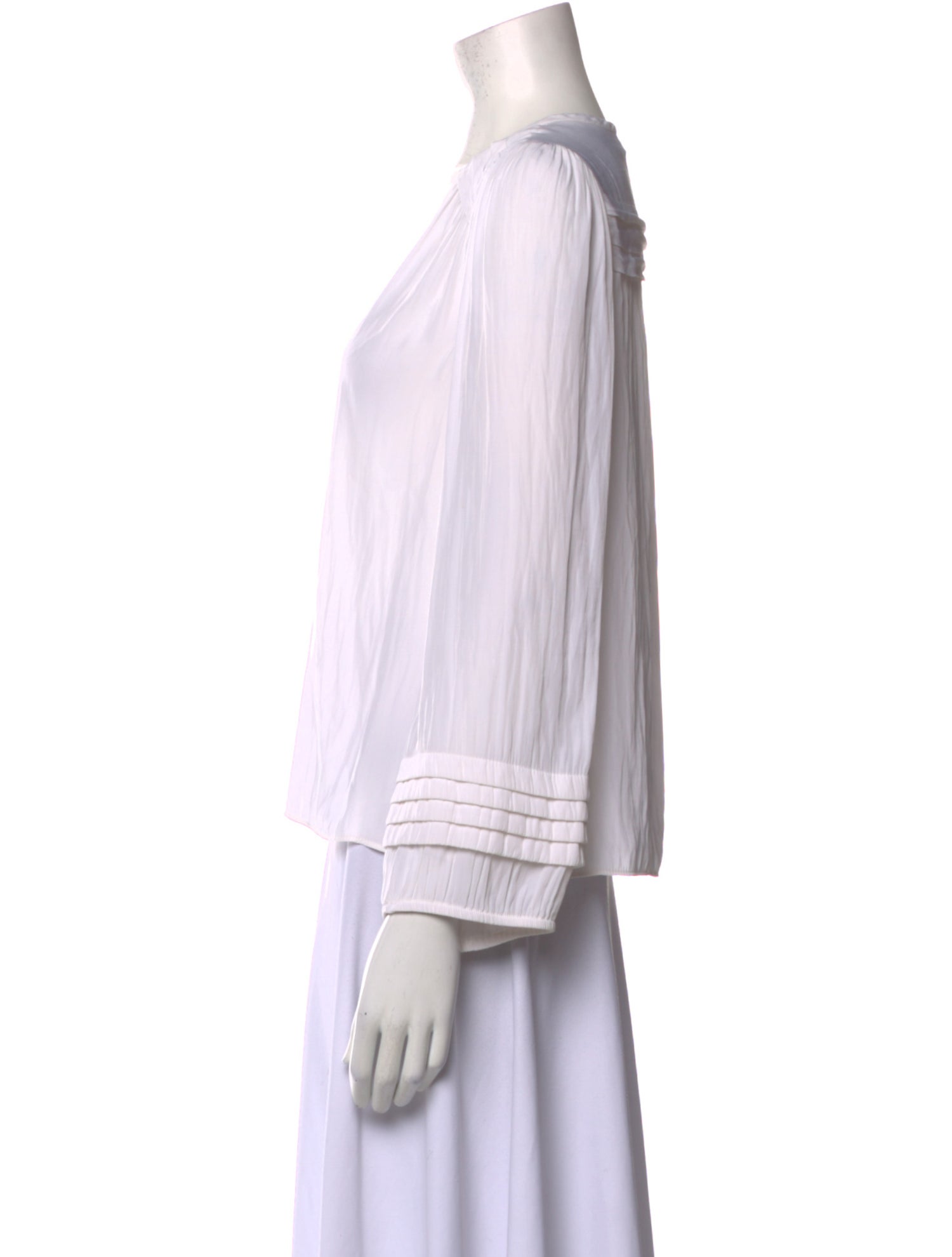 Ramy Brook V-Neck Long Sleeve Blouse