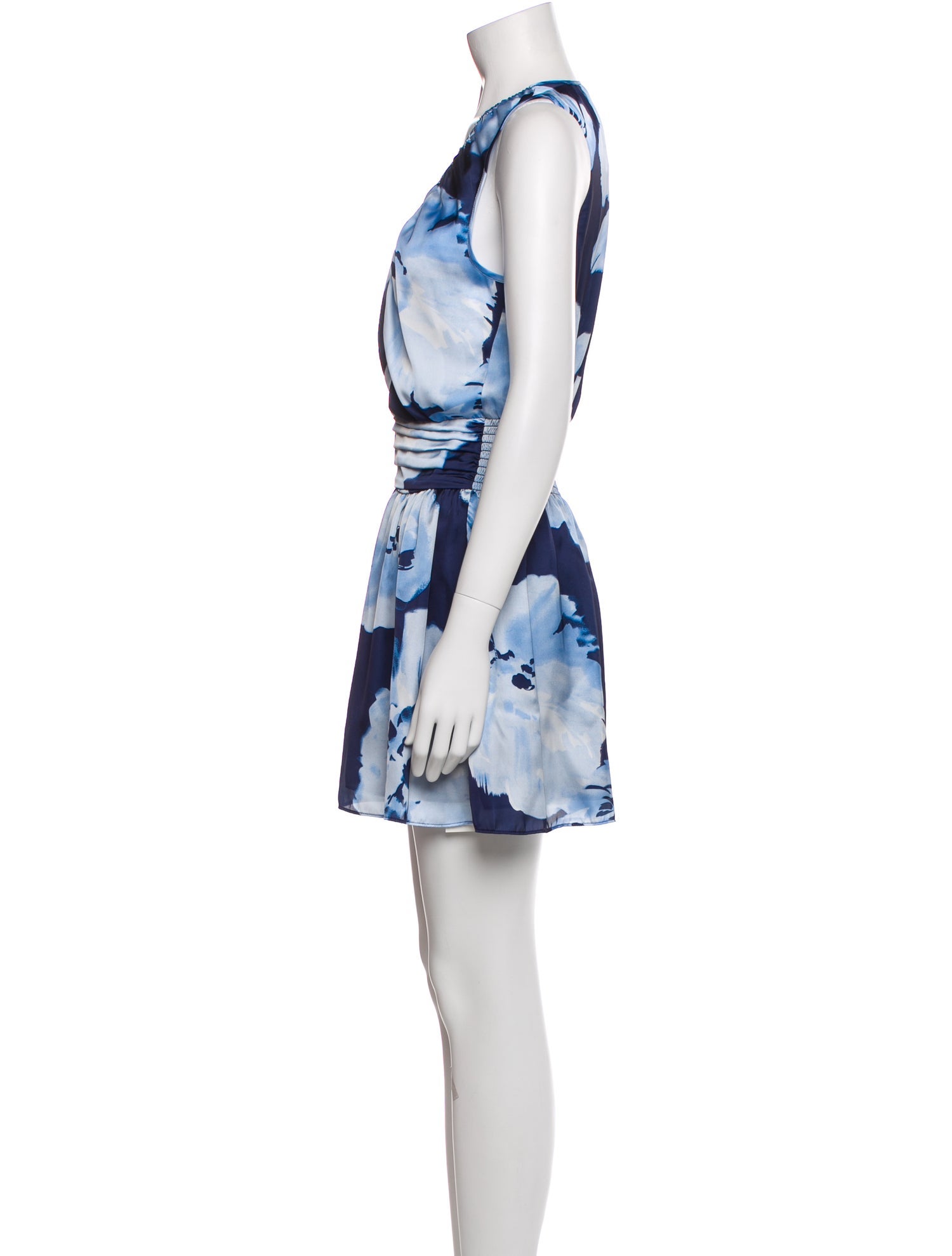 Ramy Brook Floral Print Mini Dress