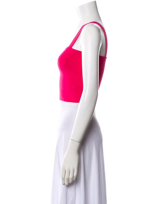 Ramy Brook Square Neckline Sleeveless Crop Top