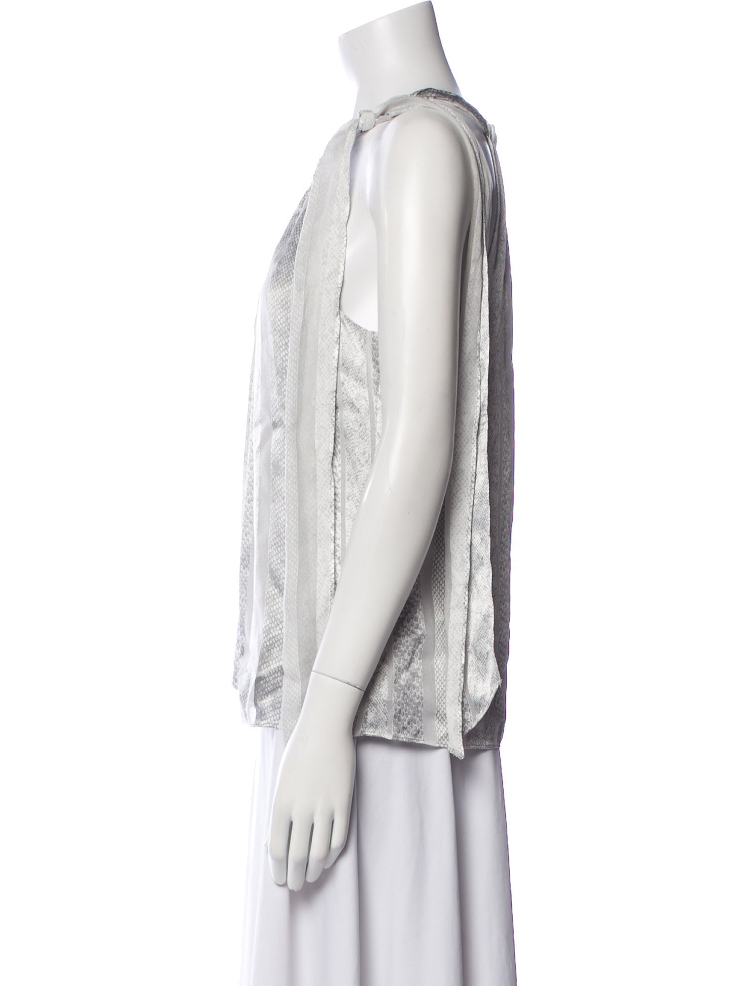 Ramy Brook Printed Halterneck Top