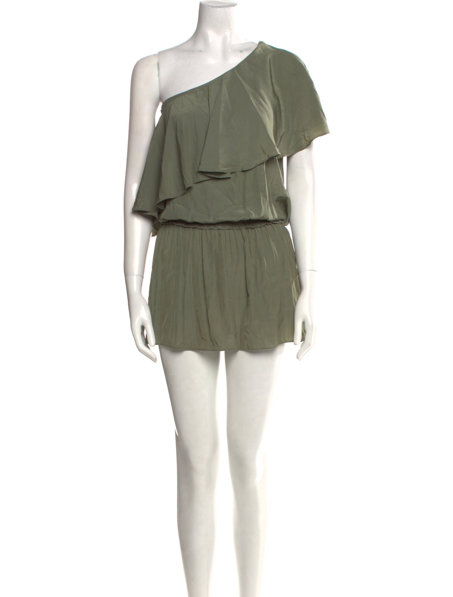 Ramy Brook One-Shoulder Mini Dress