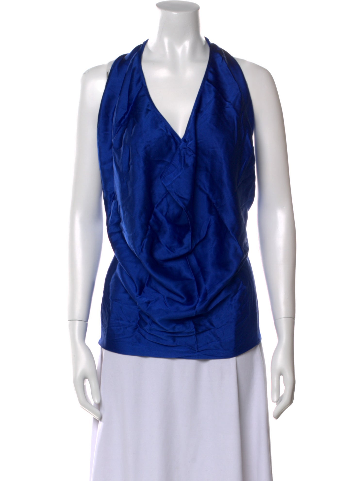 Ramy Brook Silk Cowl Neck Top