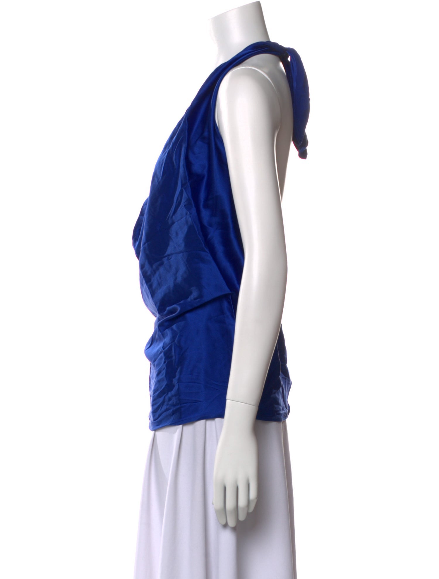 Ramy Brook Silk Cowl Neck Top