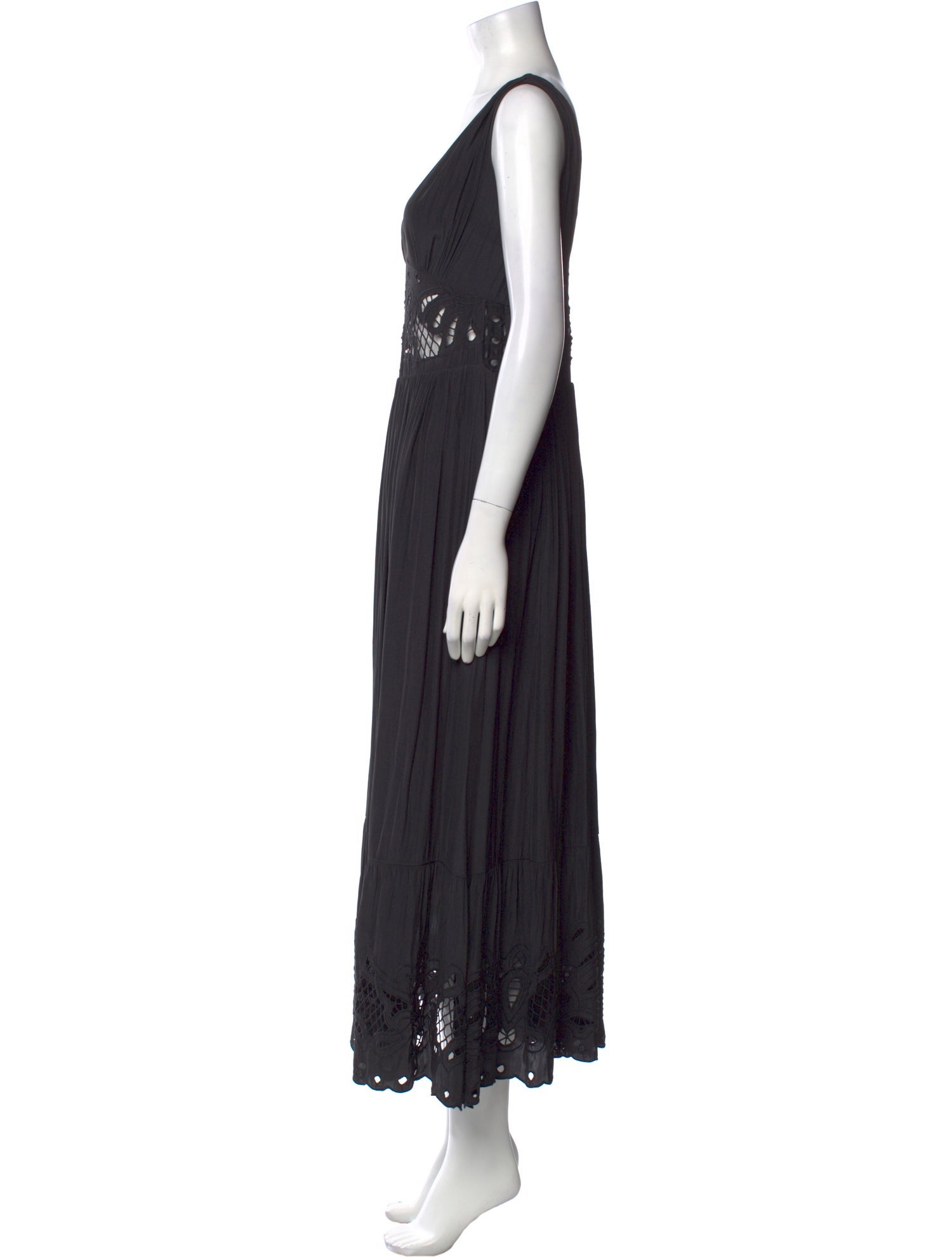 Ramy Brook V-Neck Long Dress