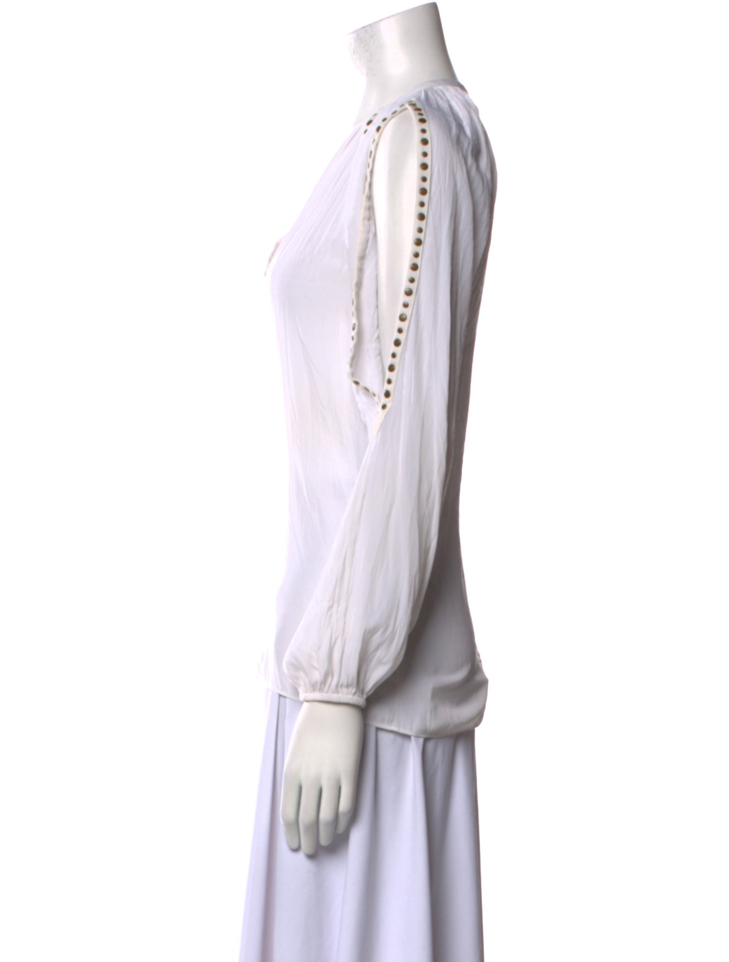 Ramy Brook V-Neck Three-Quarter Sleeve Top