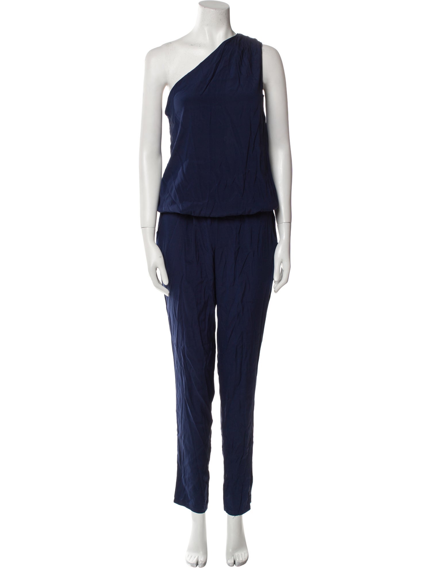 Ramy Brook Silk One-Shoulder Jumpsuit