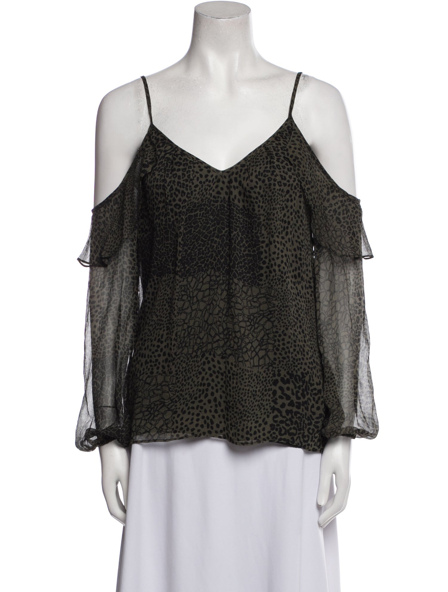 Ramy Brook Silk Printed Blouse