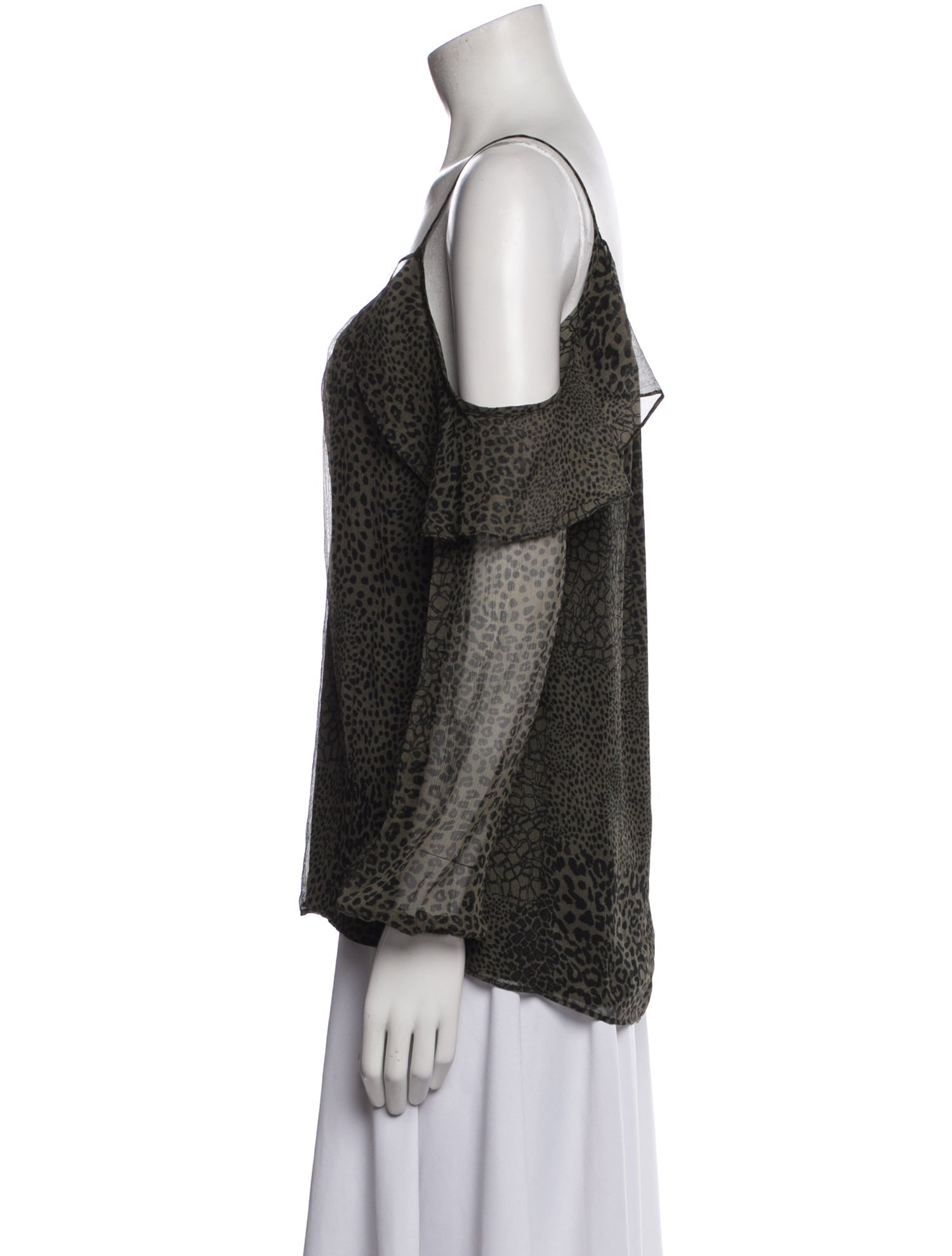 Ramy Brook Silk Printed Blouse