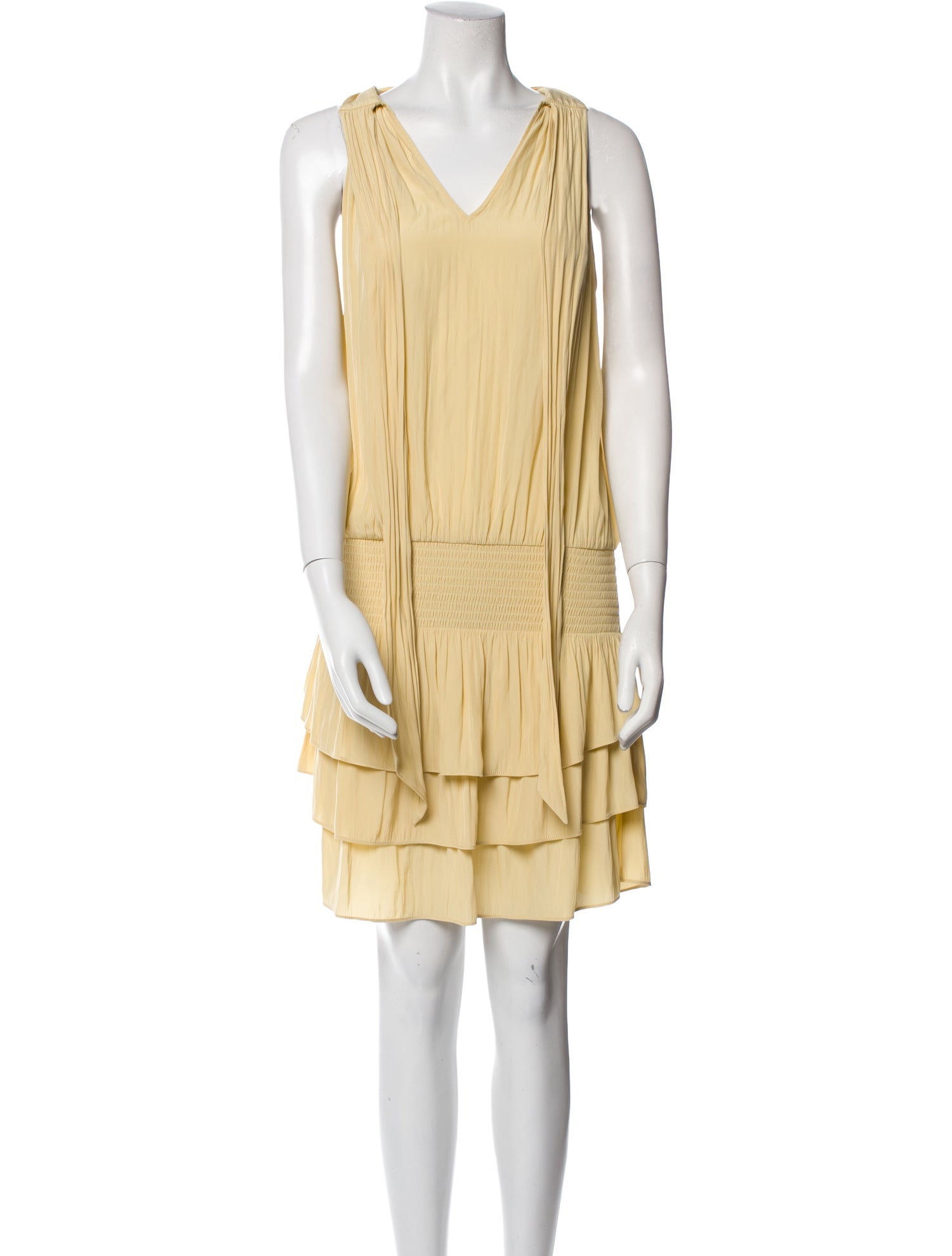 Ramy Brook V-Neck Mini Dress