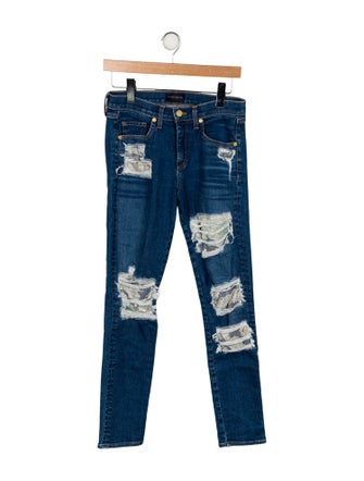 Ramy Brook Mid-Rise Skinny Leg Jeans