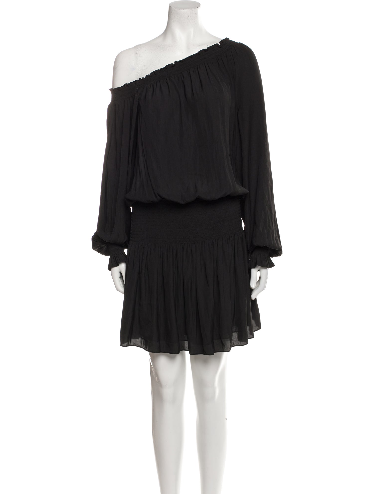 Ramy Brook One-Shoulder Mini Dress