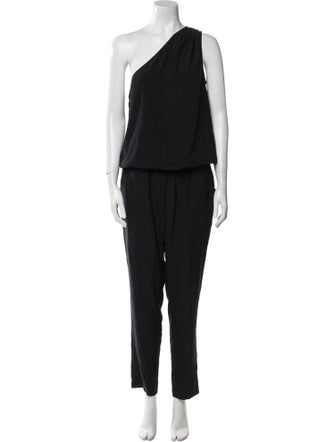 Ramy Brook Silk One-Shoulder Jumpsuit