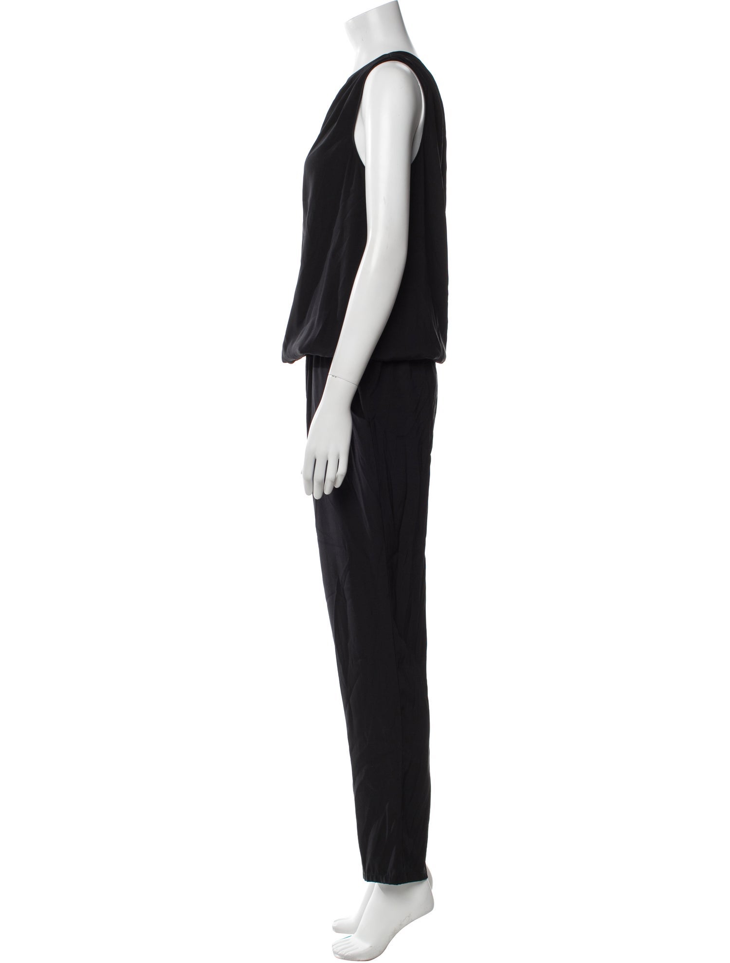 Ramy Brook Silk One-Shoulder Jumpsuit