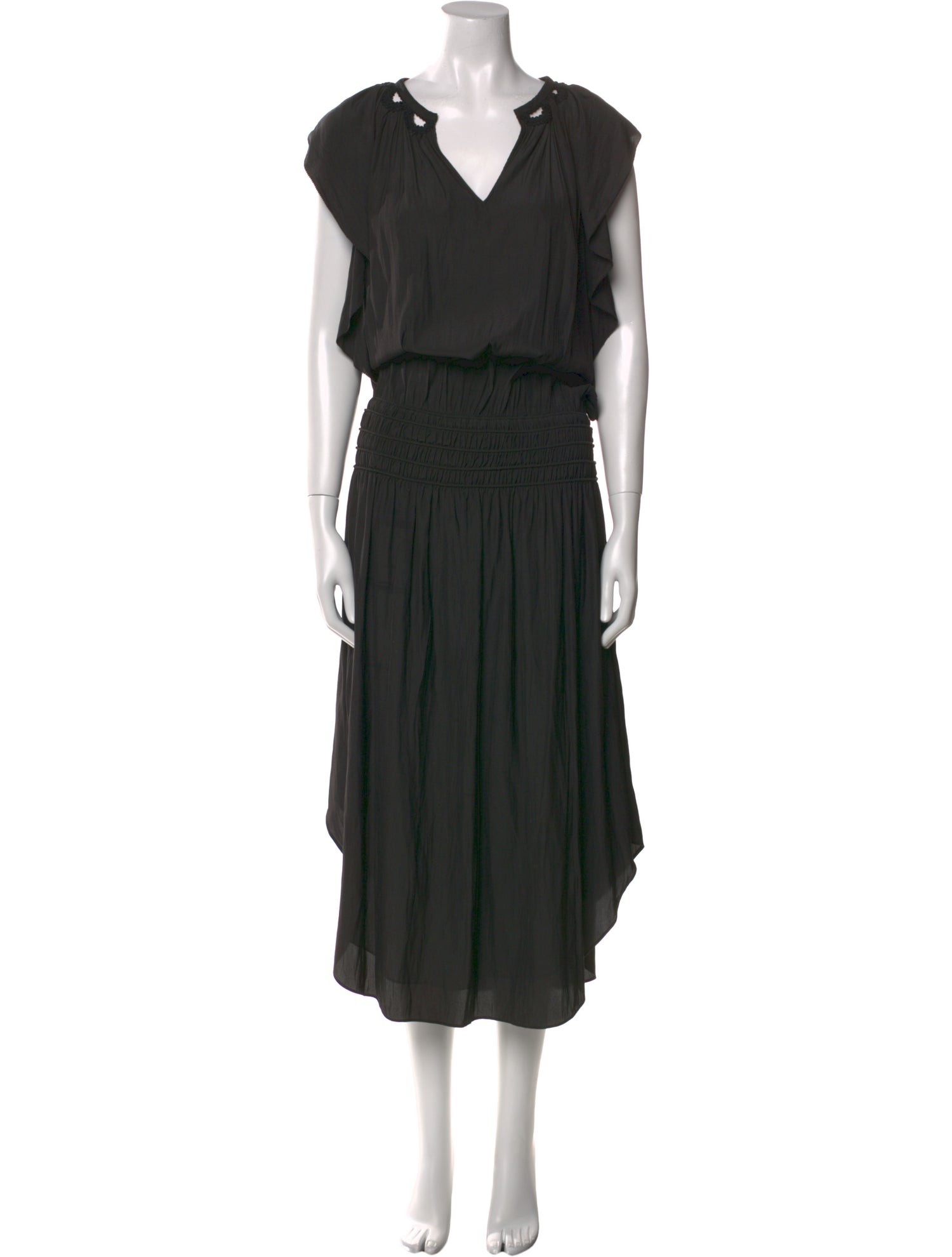 Ramy Brook V-Neck Long Dress