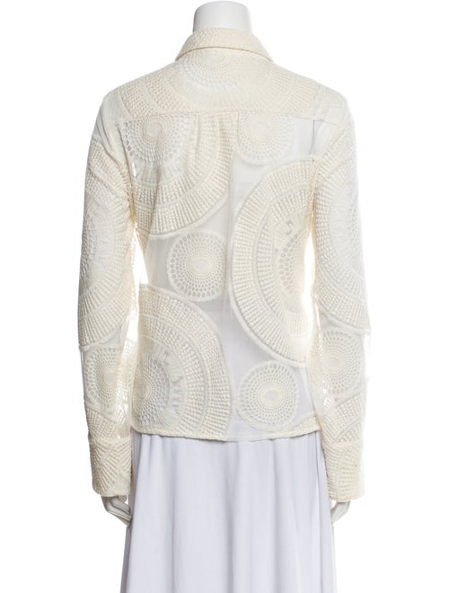 Ramy Brook Long Sleeve Button-Up Top
