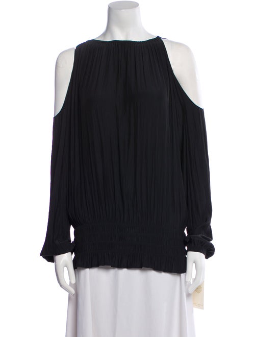 Ramy Brook Off-The-Shoulder Long Sleeve Blouse