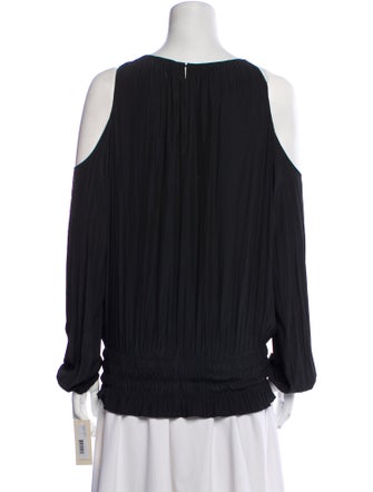 Ramy Brook Off-The-Shoulder Long Sleeve Blouse