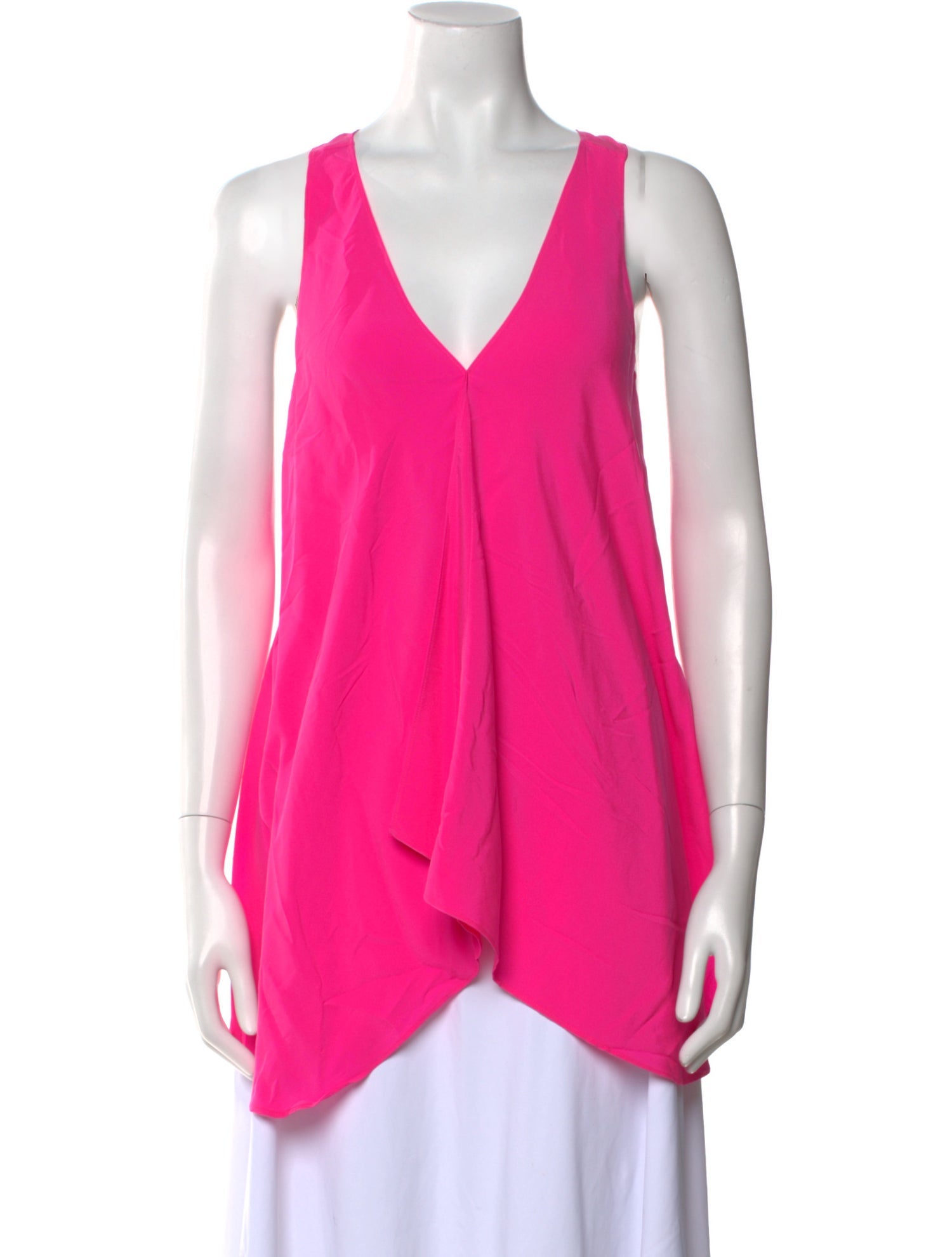 Ramy Brook Silk V-Neck Top