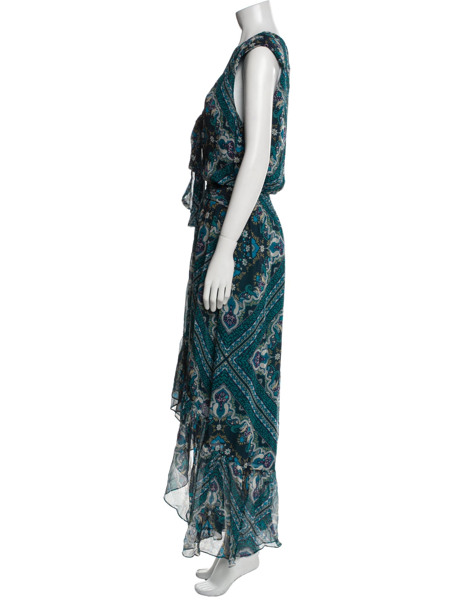 Ramy Brook Silk Long Dress