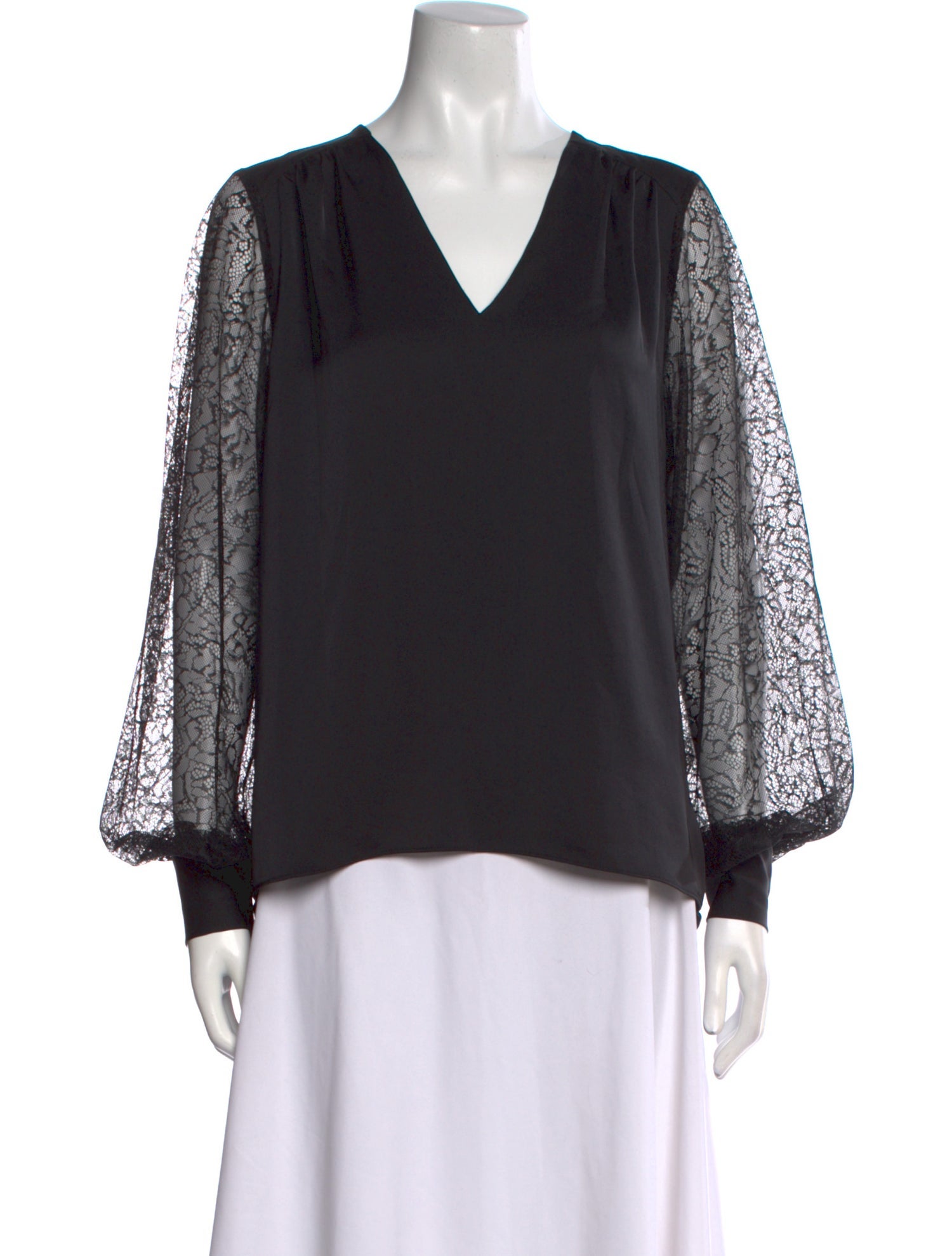 Ramy Brook V-Neck Long Sleeve Blouse