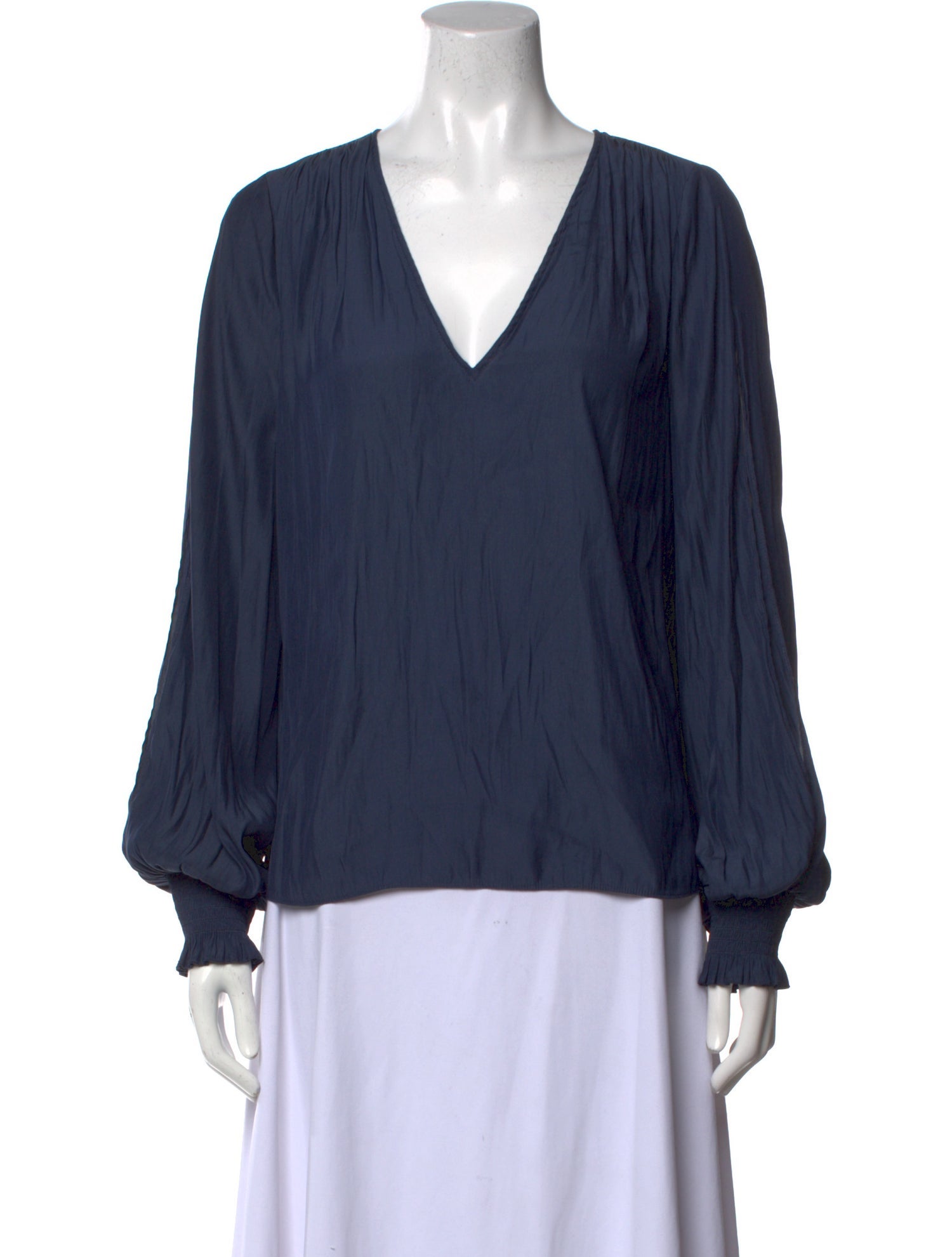 Ramy Brook V-Neck Long Sleeve Blouse