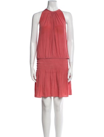 Ramy Brook Halterneck Knee-Length Dress