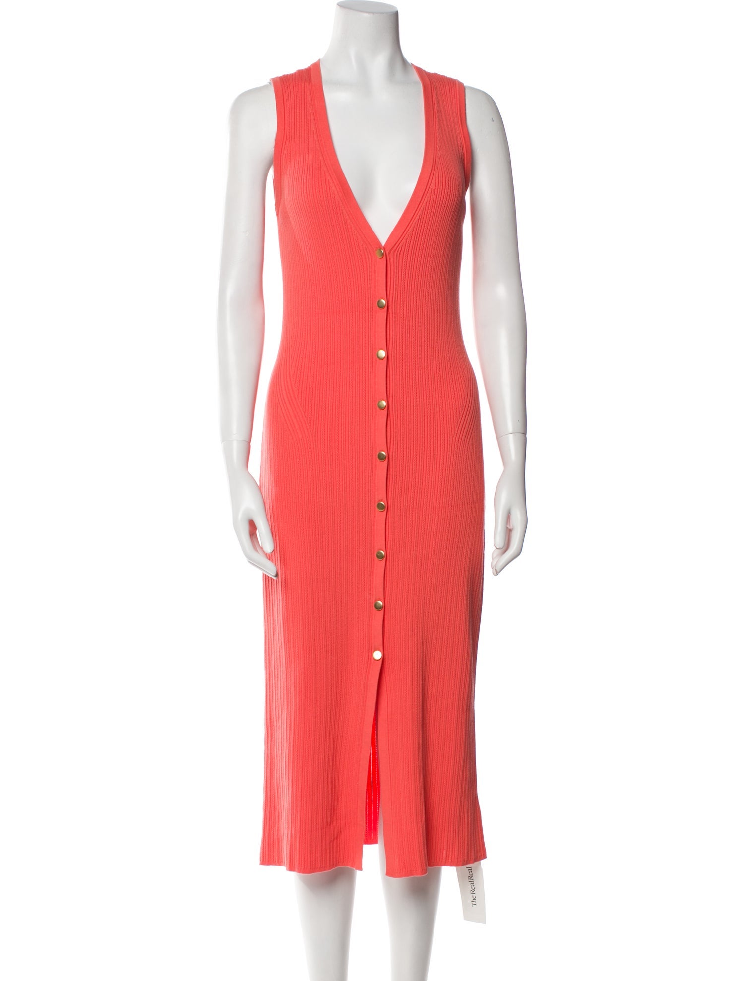 Ramy Brook V-Neck Midi Length Dress